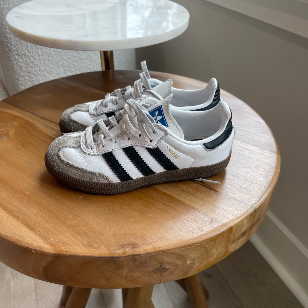 Adidas White and Black Sneakers - Picture 3 of 3